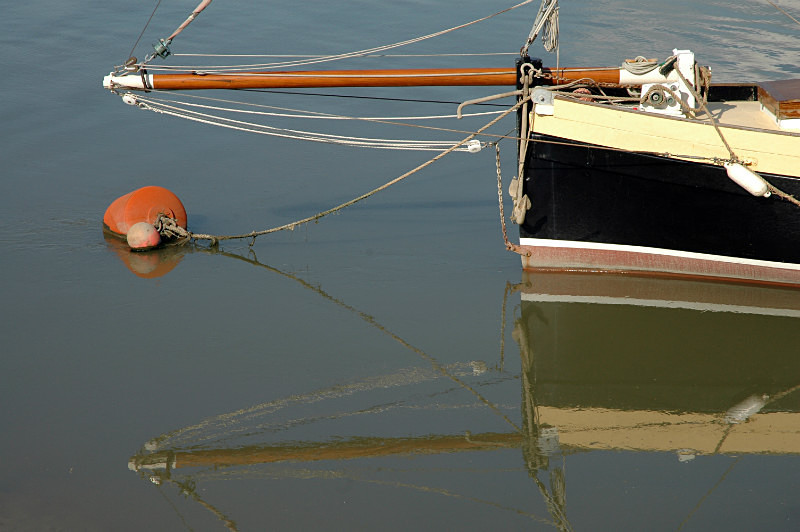 Boat's Reflection - Coastal