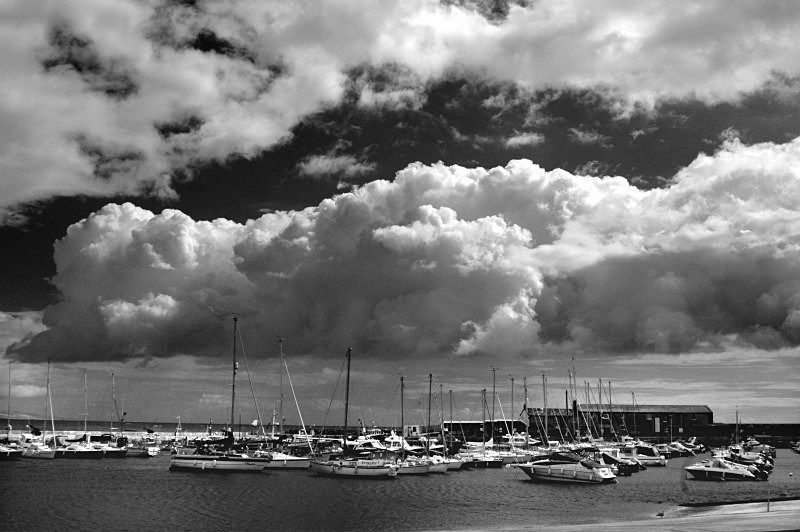 Lyme Regis - Monochrome