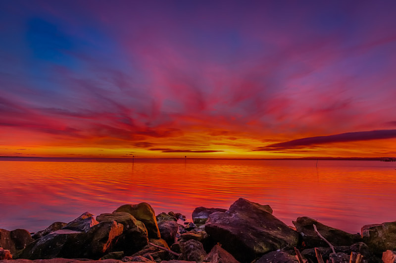 Lough Neagh Sunset II : Mark Geddis Photography - Landscape, Portrait & Commercial Photography.