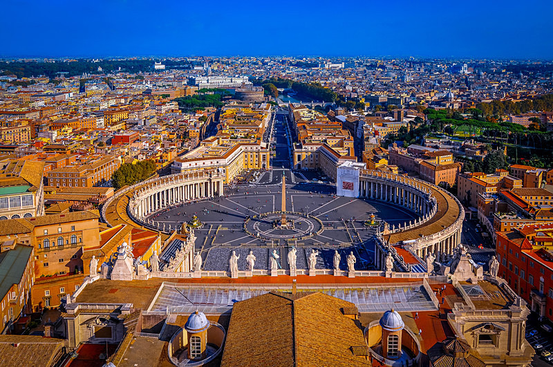 St. Peter's Square : Mark Geddis Photography - Landscape, Portrait & Commercial Photography.