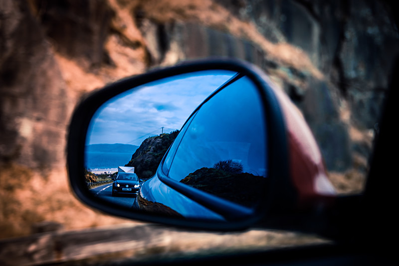 Rear View Mirror : Mark Geddis Photography - Landscape, Portrait & Commercial Photography.