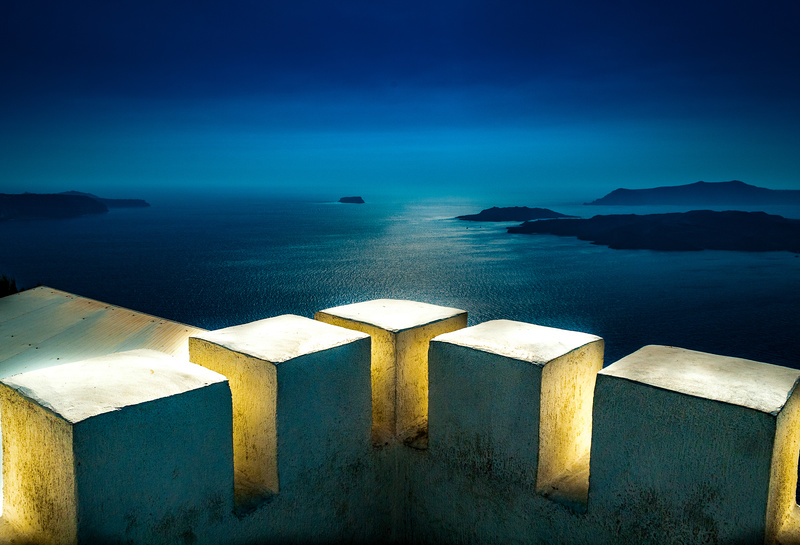 Santorini Blue : Mark Geddis Photography - Landscape, Portrait & Commercial Photography.