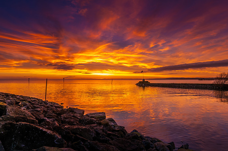 Lough Neagh Sunset I : Mark Geddis Photography - Landscape, Portrait & Commercial Photography.