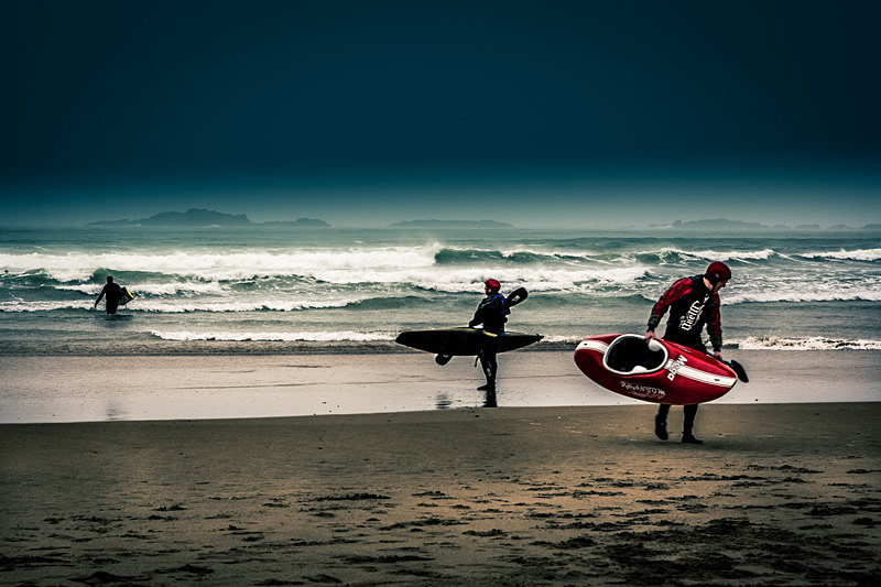 Sea Kayakers : Mark Geddis Photography - Landscape, Portrait & Commercial Photography.