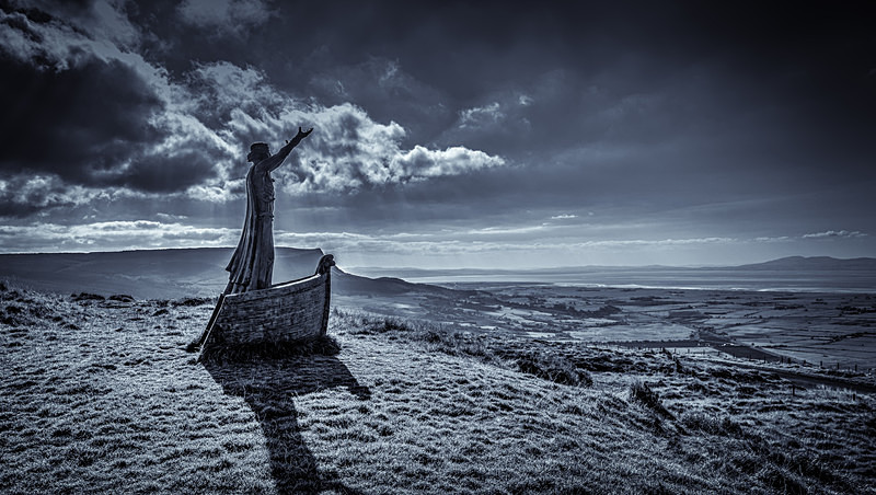 Manannan mac Lir B/W : Mark Geddis Photography - Landscape, Portrait & Commercial Photography.