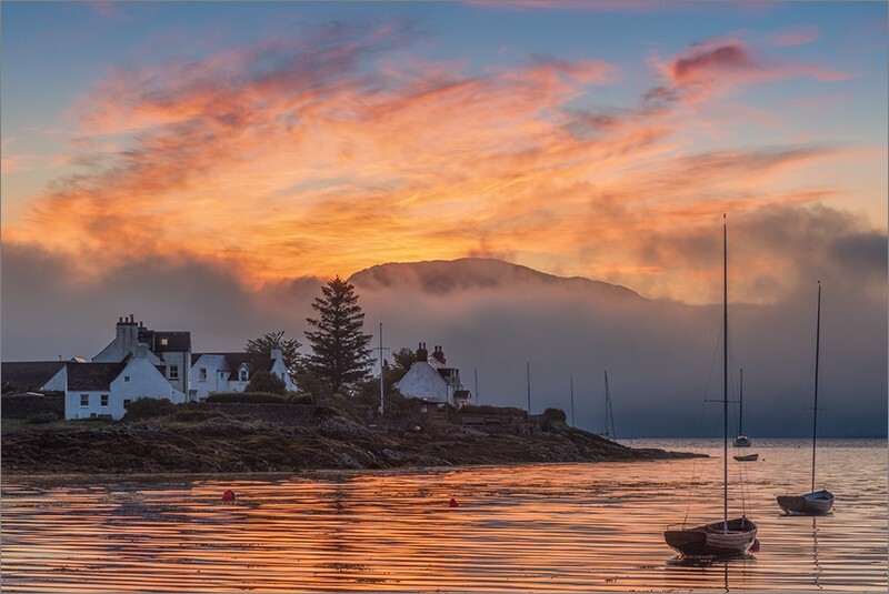 Sunrise Plockton Bay - Highlands & Islands