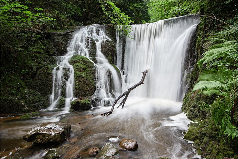 Alva's McArthur glen falls 04 - Clackmannan & Stirlingshire