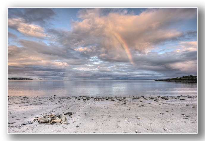 Rainbow Aberdour beach #4 - Fife