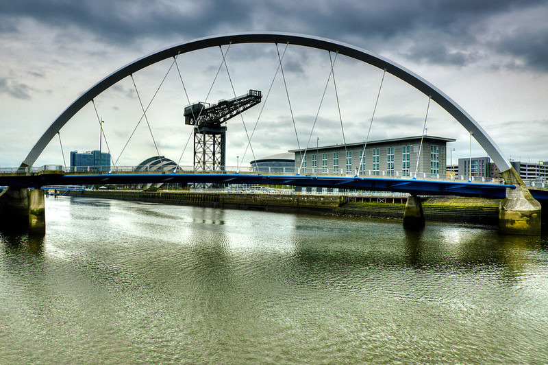 Finnieston crane  squinty bridge 02 - Glasgow & strathclyde