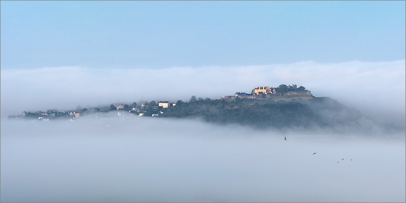 Castle in the mist - Clackmannan & Stirlingshire