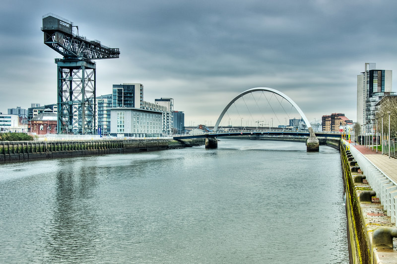 Finnieston crane  squinty bridge 03 - Glasgow & strathclyde