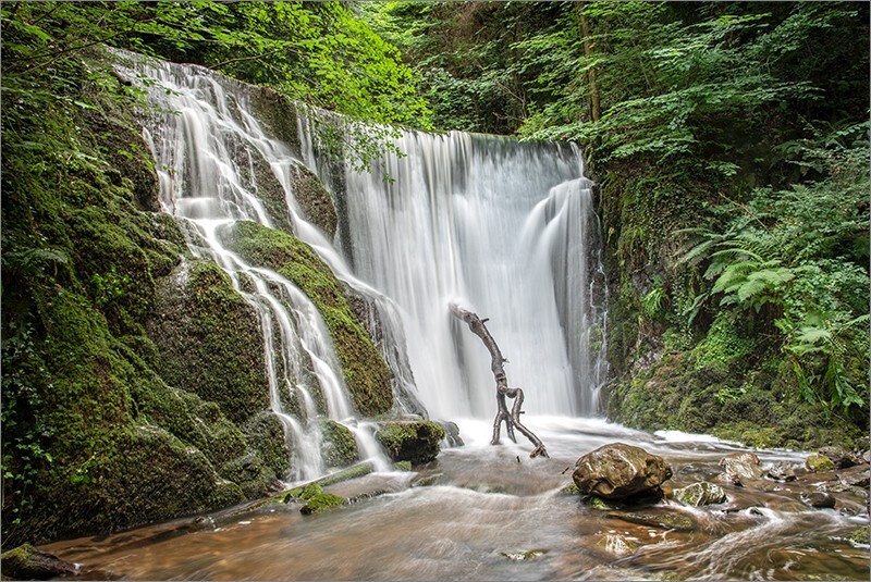 Alva's McArthur glen falls 07 - Clackmannan & Stirlingshire