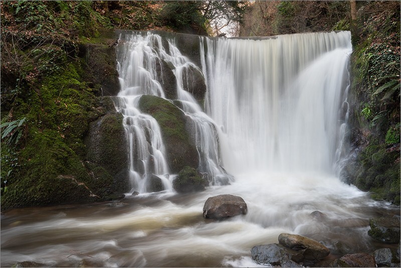 Alva's McArthur glen falls (full force) - Clackmannan & Stirlingshire