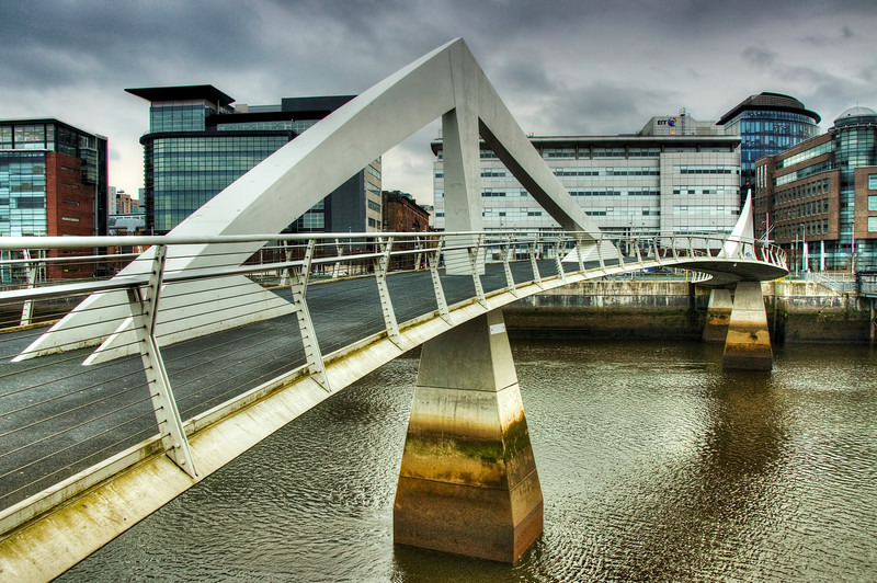 Tradeston Bridge Glasgow - Glasgow & strathclyde