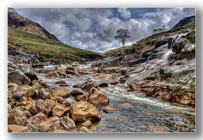 River Etive warerfalls - Highlands & Islands