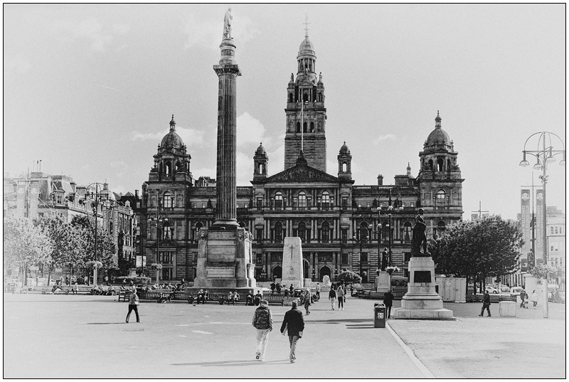 George Square BW - Glasgow & strathclyde