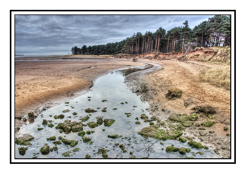 Hedderwick Burn, Belhaven Bay, Dunbar. - Edinburgh & the lothians.
