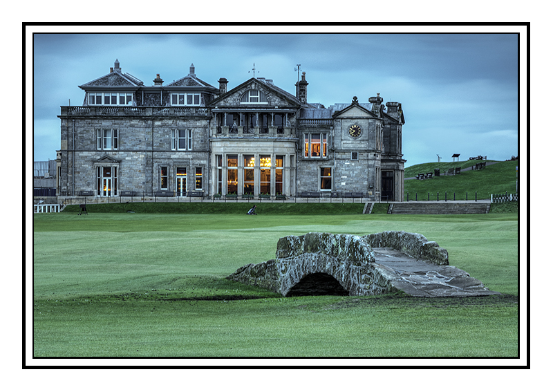 Dawn at the Old Clubhouse & Swilken Bridge - Fife