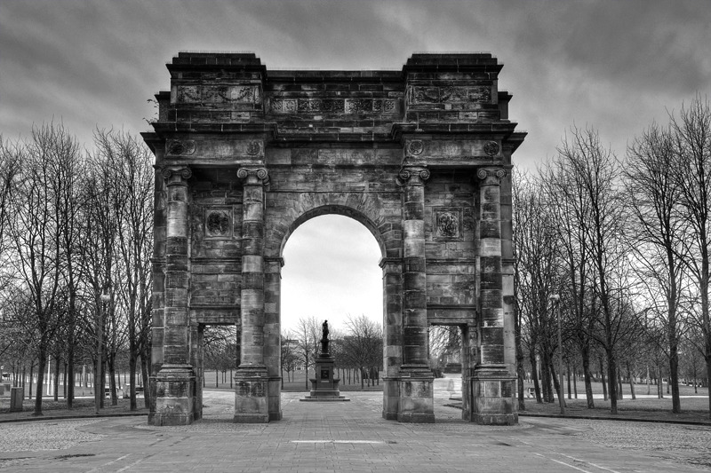Glasgow green BW 01 - Glasgow & strathclyde