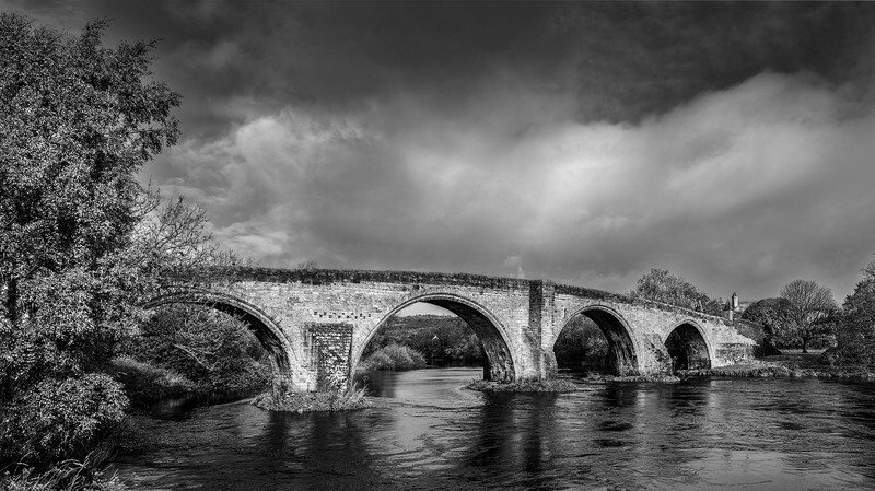 Stirling old bridge pano 1 - Clackmannan & Stirlingshire