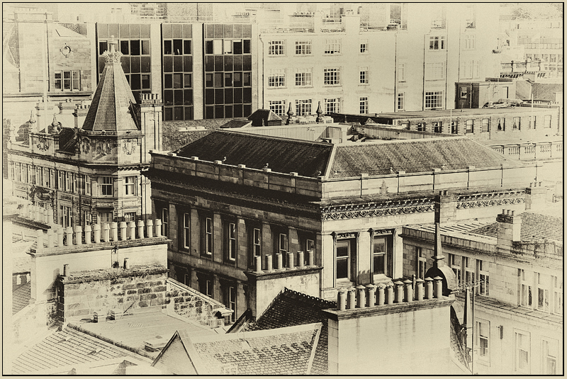 Exchange rooftops - Glasgow & strathclyde