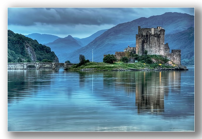 Evening Mist Eileen Donnan Castle - Highlands & Islands