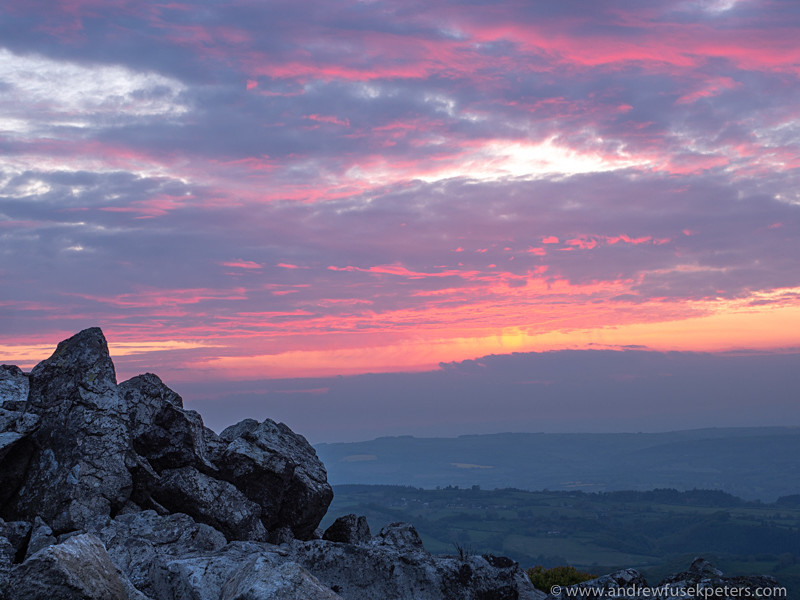 Devil S Chair At Dusk 2 Stiperstones