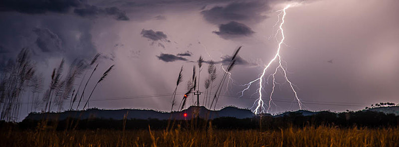 Lightning over the Airport - New Releases