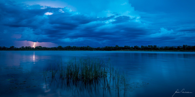 Storm over Lake Kununurra - East Kimberley