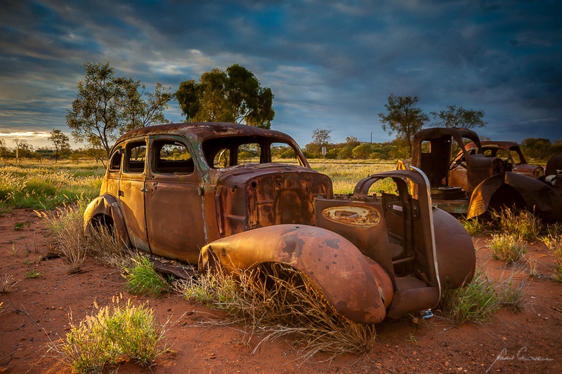 You can hear them Rusting - The Barkly