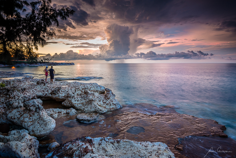 Checking out the Micro Cell - Darwin Foreshore
