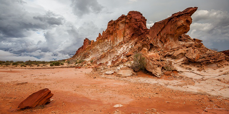 Stormy skies over Rainbow Valley - Alice Springs and Southern N.T.