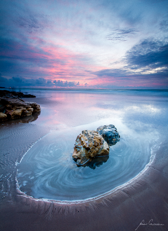 Patterns in a Pool - Darwin Foreshore