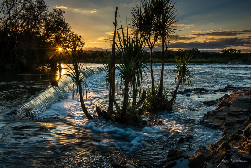 Ivanhoe Crossing Sunset - East Kimberley