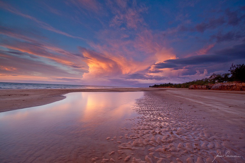 Sunset Thunderhead - Darwin Foreshore