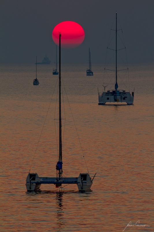 Red Ball on a Mast - Darwin Foreshore