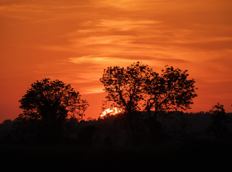 14th May Fiery Sky - MAY