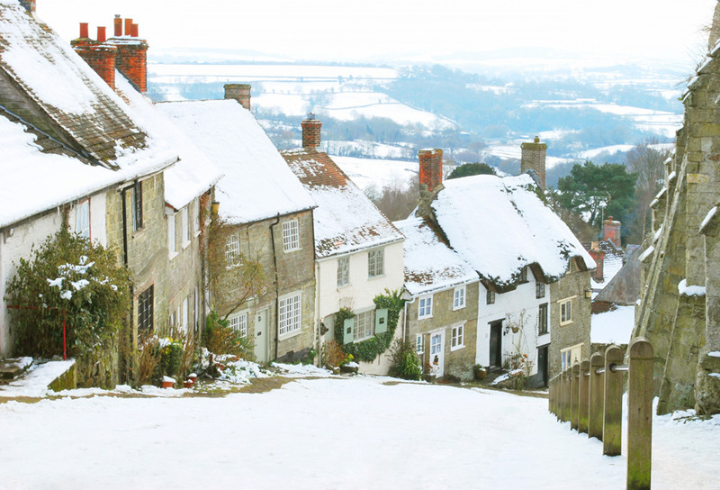 Gold Hill Winter - LANDSCAPE