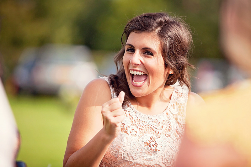 Happy Wedding Guest | Wedding Photographer | Sussex