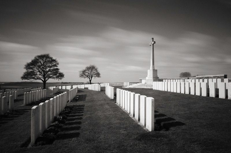 Gordon Dump Military Cemetery, Contalmaison, Somme by Toby Webster