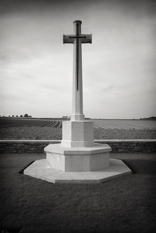 Redan Ridge Military Cemetery, Somme by Toby Webster