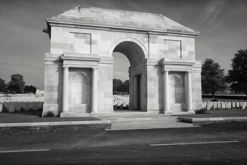 Serre Road Cemetery No 2 Somme by Toby Webster