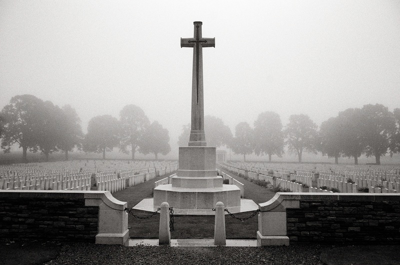 Delville Wood CWGC Cemetery, Longeville, Somme by Toby Webster