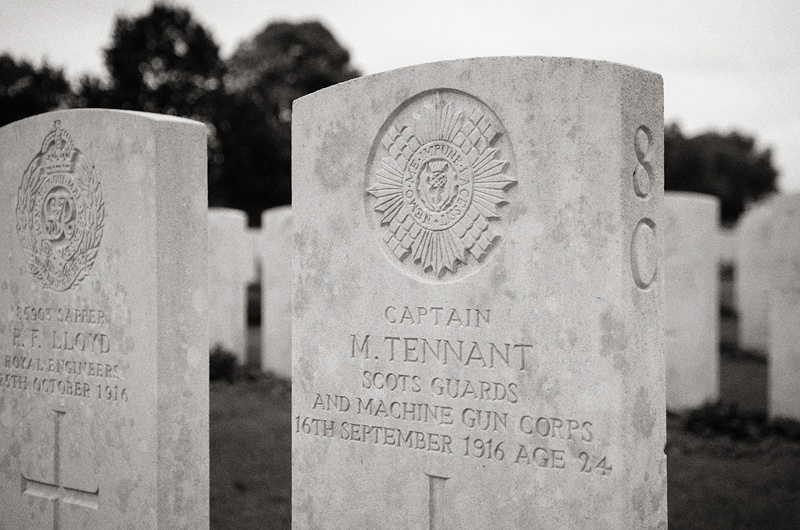 Guards Cemetery, Somme Lesboeufs Mark Tennant Somme Landscape Photographs