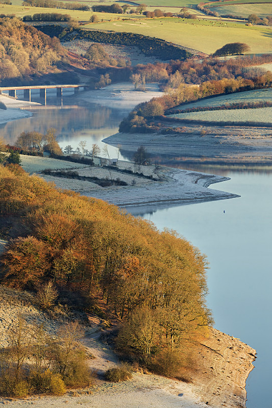 Wimbleball Lake (portrait) - Exmoor