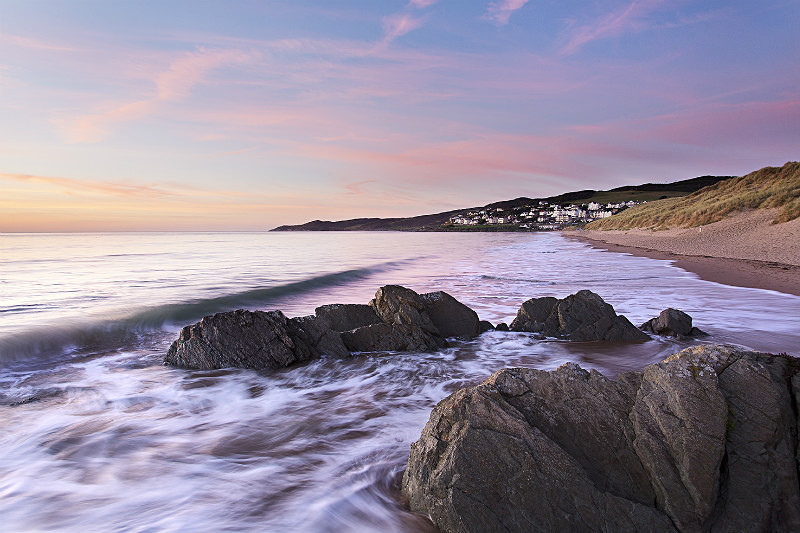 Woolacombe Hightide - Devon Seascapes