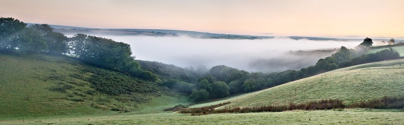 South Molton Mist - Panorama's