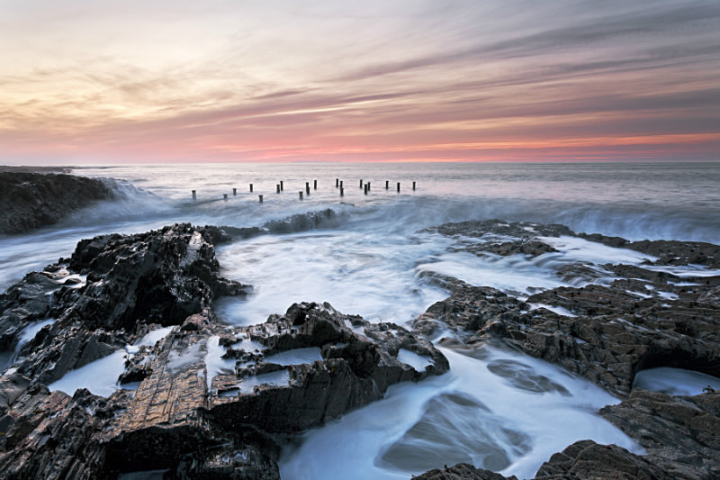 Westward Ho! victorian pier - Devon Seascapes