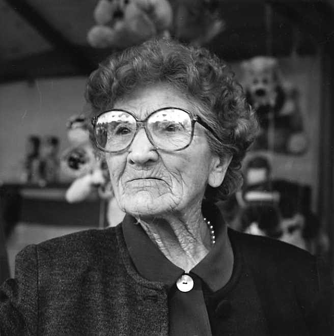 Stall holder, Hampton Court, Surrey - Portraits