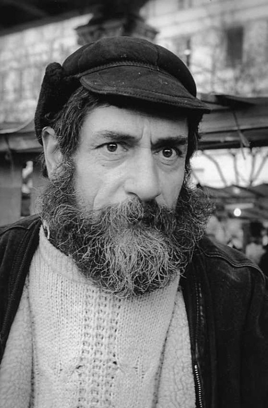 market stall holder, Paris, France, 1997 - Portraits